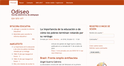Desktop Screenshot of odiseo.com.mx