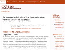 Tablet Screenshot of odiseo.com.mx